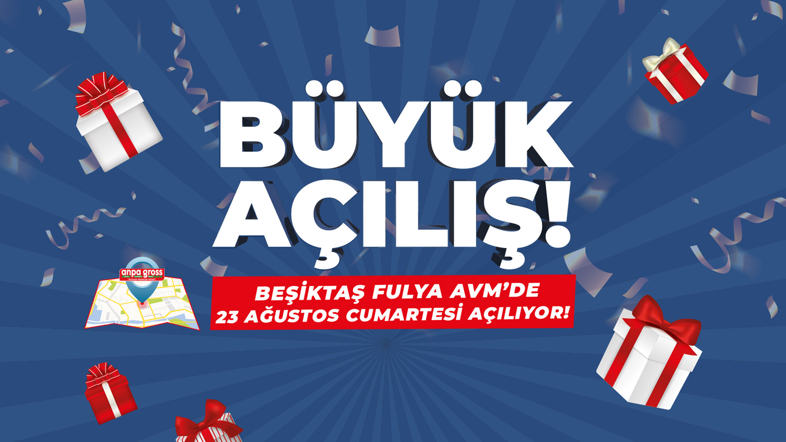 Now Open! Anpagross at Beşiktaş Fulya Mall Opened on Saturday, August 23rd.